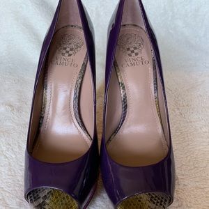 Purple Vince Camuto heels